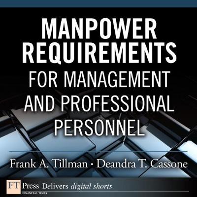 Book cover for Manpower Requirements for Management and Professional Personnel