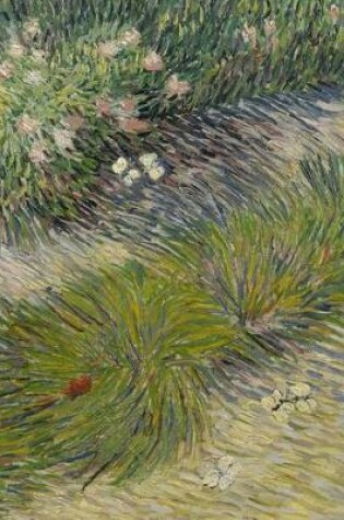 Cover of Grass and Butterflies, Vincent Van Gogh. Ruled Journal