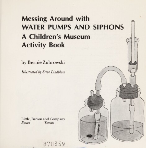 Book cover for Messing around with Water Pumps and Siphon