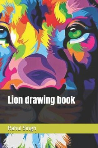 Cover of Lion drawing book