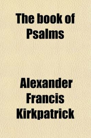 Cover of The Book of Psalms (Volume 1, No. 1895); Book I, Psalms I-XLI