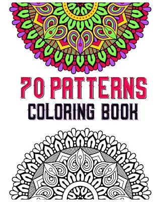 Book cover for 70 patterns coloring book