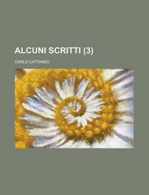 Book cover for Alcuni Scritti (3)