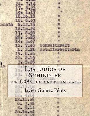 Book cover for Los judios de Schindler