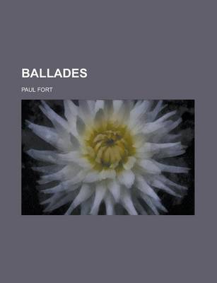 Book cover for Ballades