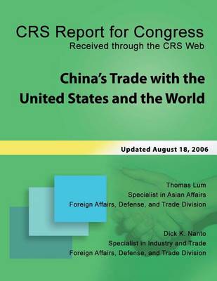 Book cover for China's Trade with the United States and the World