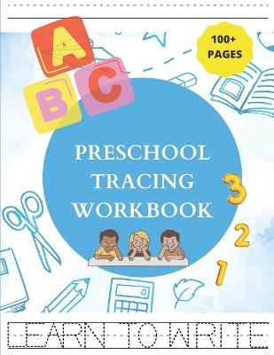 Book cover for Preschool Tracing Workbook