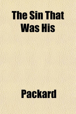 Book cover for The Sin That Was His