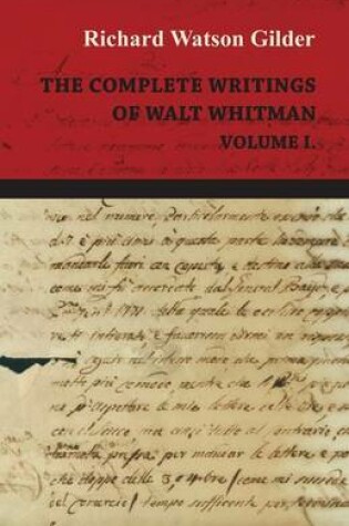 Cover of The Complete Writings Of Walt Whitman