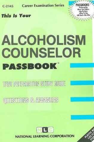 Cover of Alcoholism Counselor