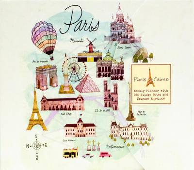 Book cover for Paris Weekly Planner (Life Canvas)