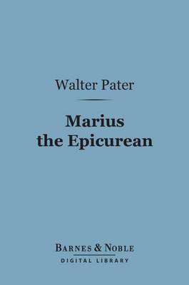 Cover of Marius the Epicurean (Barnes & Noble Digital Library)