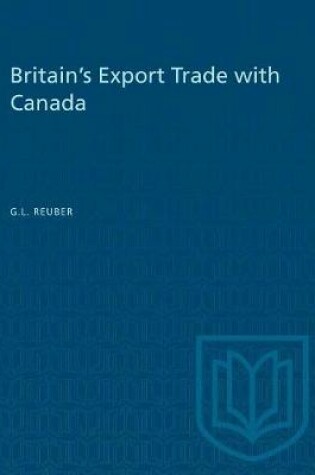 Cover of Britain's Export Trade with Canada