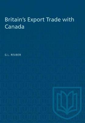 Cover of Britain's Export Trade with Canada