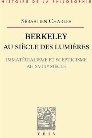 Cover of Berkeley Au Siecle Des Lumieres