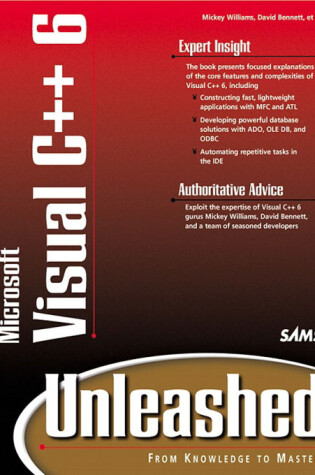 Cover of Visual C++ 6 Unleashed
