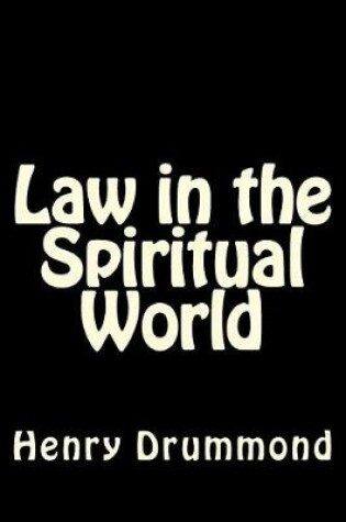 Cover of Law in the Spiritual World