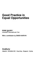 Book cover for Good Practice in Equal Opportunities