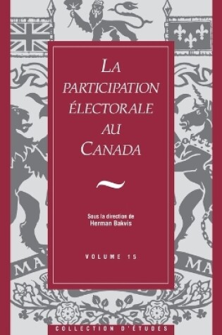 Cover of La Participation electorale au Canada