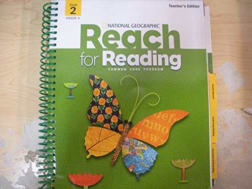 Book cover for Reach for Reading Grade 4 Teachers Edition Unit 2