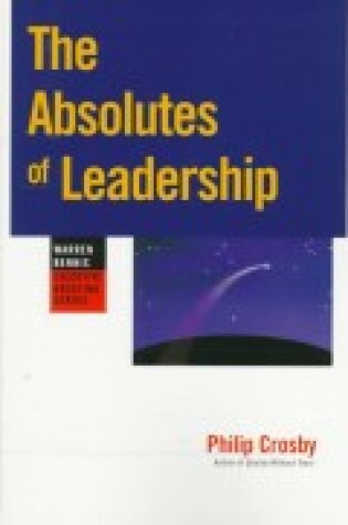 Cover of The Absolutes of Leadership