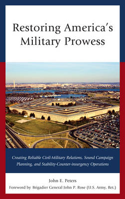 Book cover for Restoring America's Military Prowess