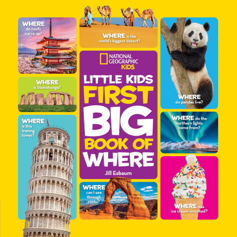 Book cover for National Geographic Little Kids First Big Book of Where