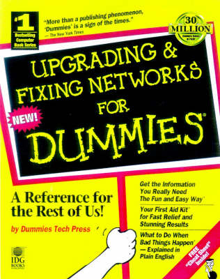 Book cover for Upgrading and Fixing Networks For Dummies