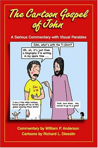 Book cover for The Cartoon Gospel of John