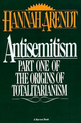 Cover of Antisemitism
