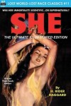 Book cover for SHE, The Ultimate Illustrated Edition