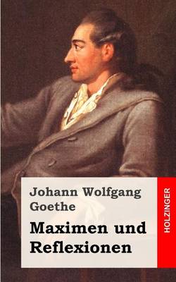 Book cover for Maximen und Reflexionen