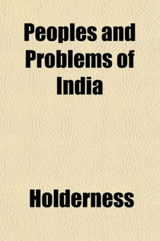 Cover of Peoples and Problems of India