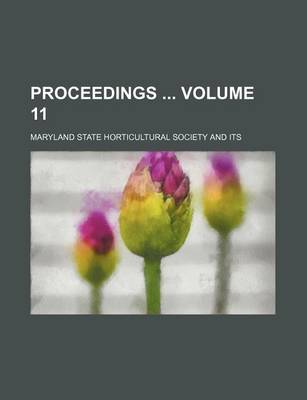 Book cover for Proceedings Volume 11