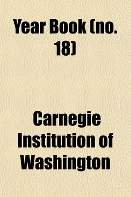 Book cover for Year Book (No. 18)