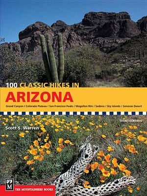 Book cover for 100 Classic Hikes in Arizona, 3rd Edition