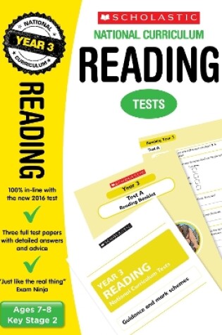 Cover of Reading Test - Year 3
