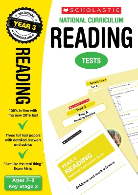 Book cover for Reading Test - Year 3