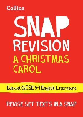 Book cover for A Christmas Carol: Edexcel GCSE 9-1 English Literature Text Guide