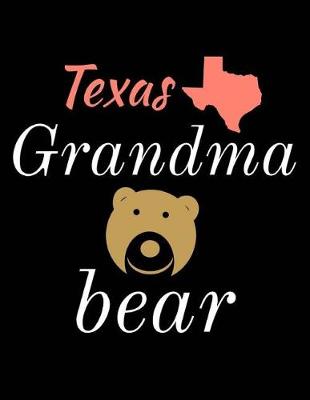 Book cover for Texas Grandma Bear