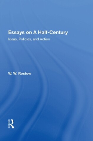 Cover of Essays on a Half-Century