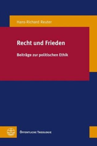 Cover of Recht Und Frieden