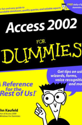 Cover of Access 2002 For Dummies