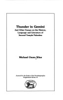 Book cover for Thunder in Gemini