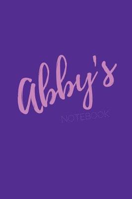 Book cover for Abby's Notebook