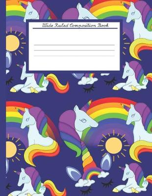 Cover of Wide Ruled Composition Book