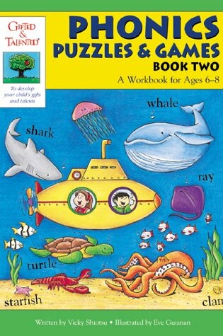 Cover of Phonics Puzzles & Games, Book Two