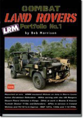 Book cover for Combat Land Rovers Portfolio No.1