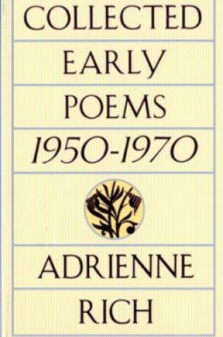 Cover of Collected Early Poems