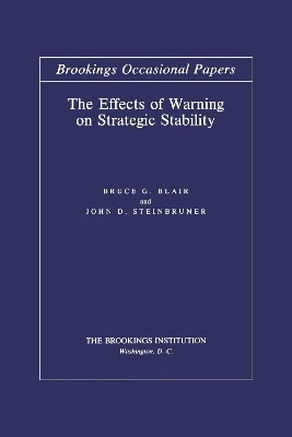 Book cover for The Effects of Warning on Strategic Stability